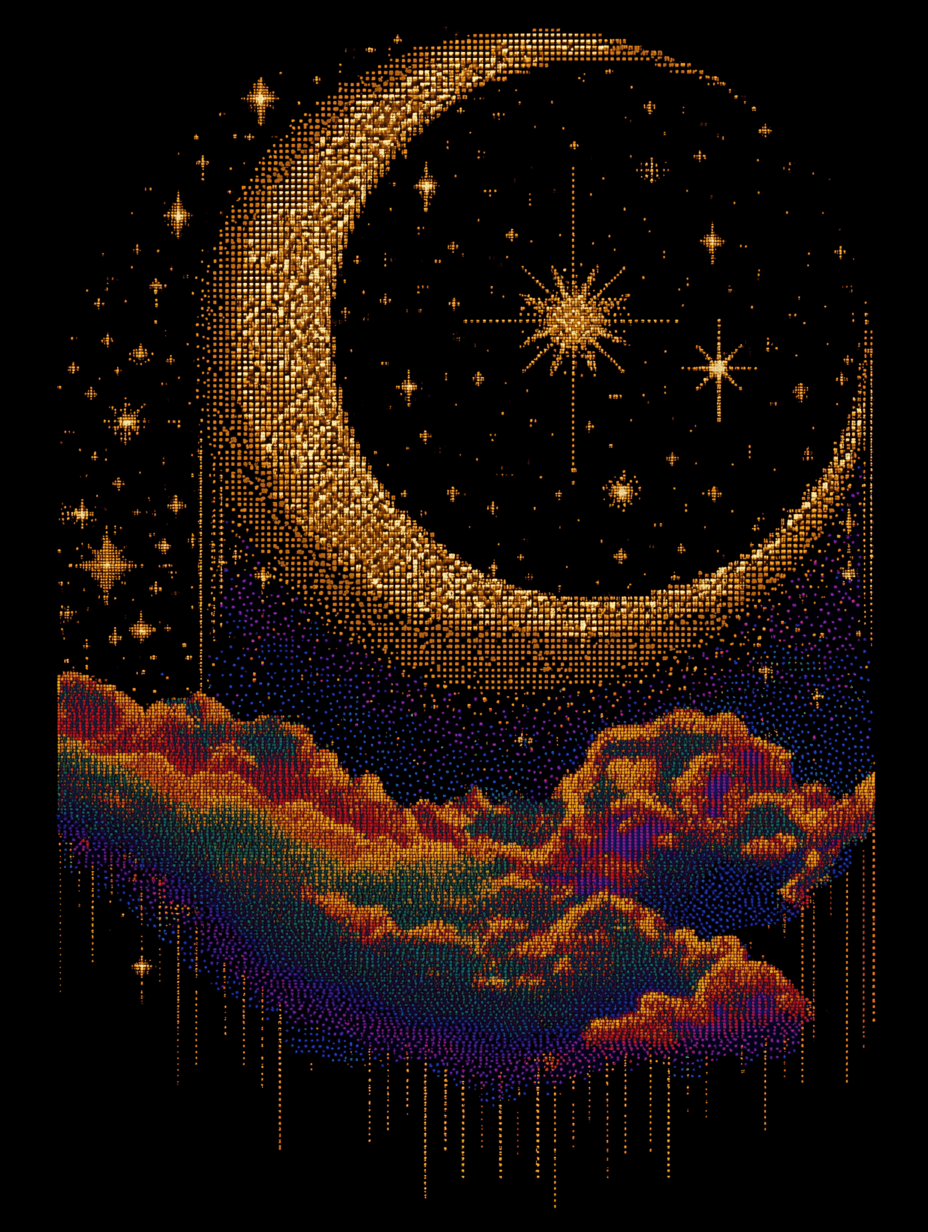 Moon beams