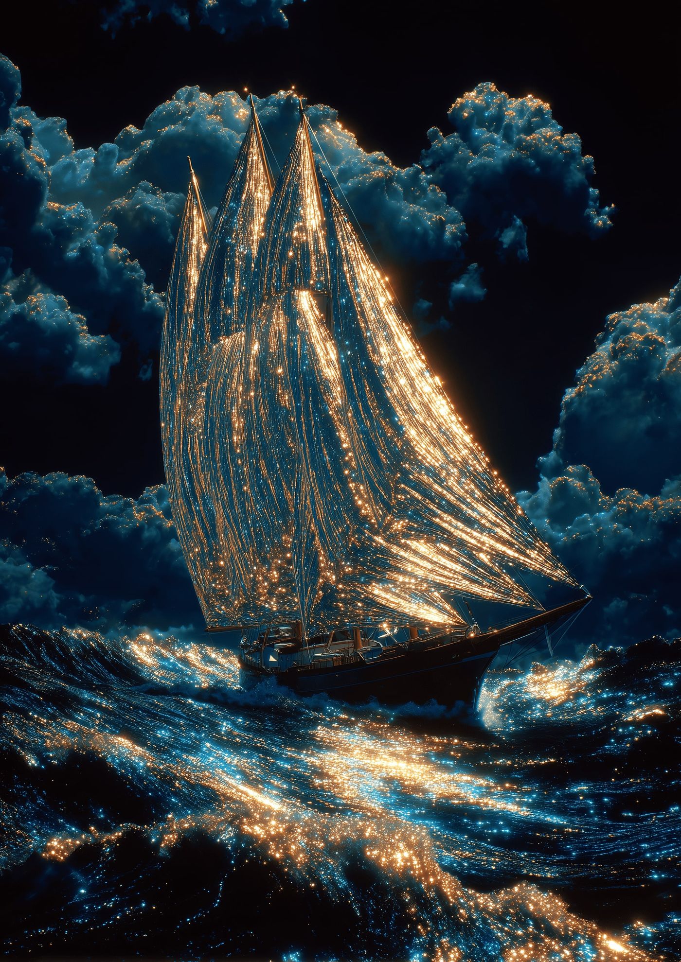 Shimmering path